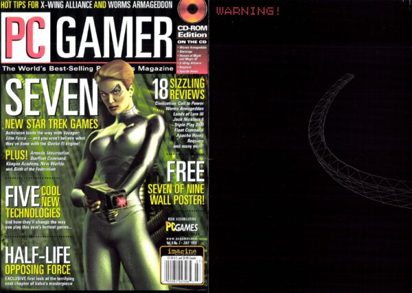 PC Gamer US   Issue 062 (Vol. 6 No. 7   July 1999) cover